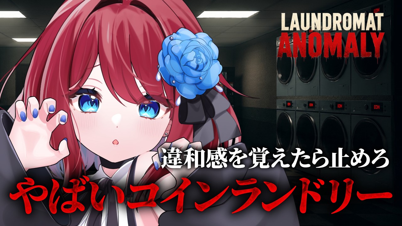 【Laundromat Anomaly】コインランドリーの違和感を察知せよ【VTuber】
