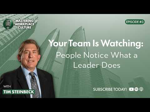 Culture Can’t Be Delegated: The CEO Must Serve as Chief Role Model for Culture Change to Work