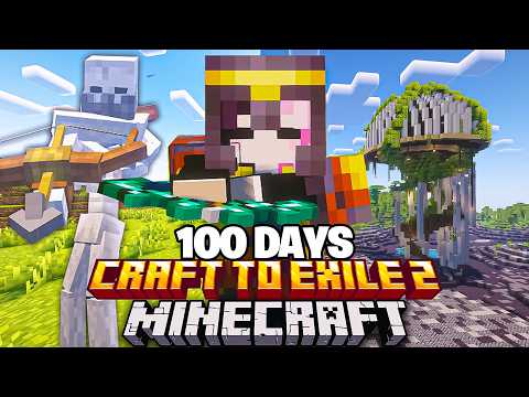 100 Days as Archer in Minecraft: Survival Challenge