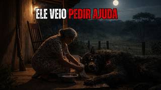 Naquela noite, algo veio até minha casa… não para me caçar, mas para pedir ajuda