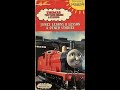Opening To Thomas Friends James Learns A Lesson 1992 VHS 1993 Tape Master