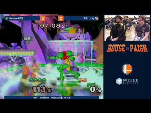 House of Paign 22 - Morsecode762 (Samus) vs DIG | Lucky (Fox) - Top 8 - Grand Finals