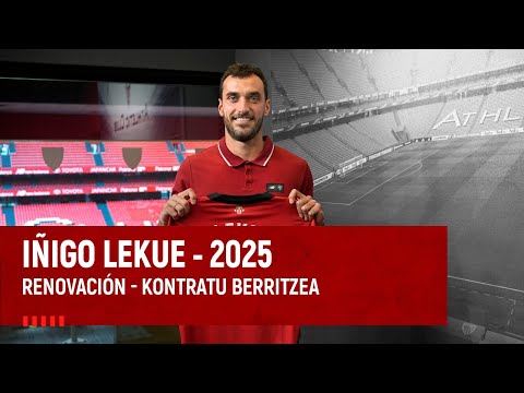 Imagen de portada del video Iñigo Lekue - Kontratu berritzea - 2025