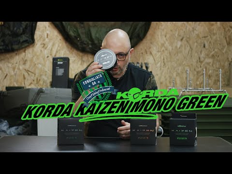 Żyłka Korda Kaizen Mono Brown 0.30mm 12lb 1000m film wideo