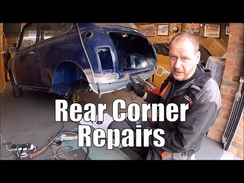 Boot & Rear Corner Repairs *Budget Restoration* - Classic Mini Workshop Part 25