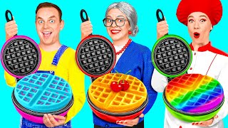 Me vs Grandma Cooking Challenge | Simple Kitchen Recipes by BaRaFun Challenge