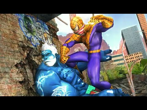 Incredible Monster City Battle VS Superhero Fight - The Bulk Big Man Superhero Battle Game