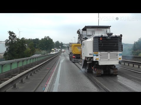 Fly Over der B6 in Bremen für Sanierung gesperrt