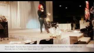 Alexis Spight (Imagine Me) Sunday Best Finalist at Bronner Brothers Hair Show 2013