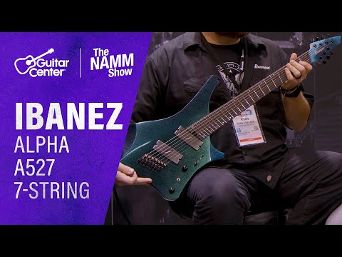 NEW Ibanez Alpha A527 Multi-Scale 7-String Guitar Demo | NAMM 2026