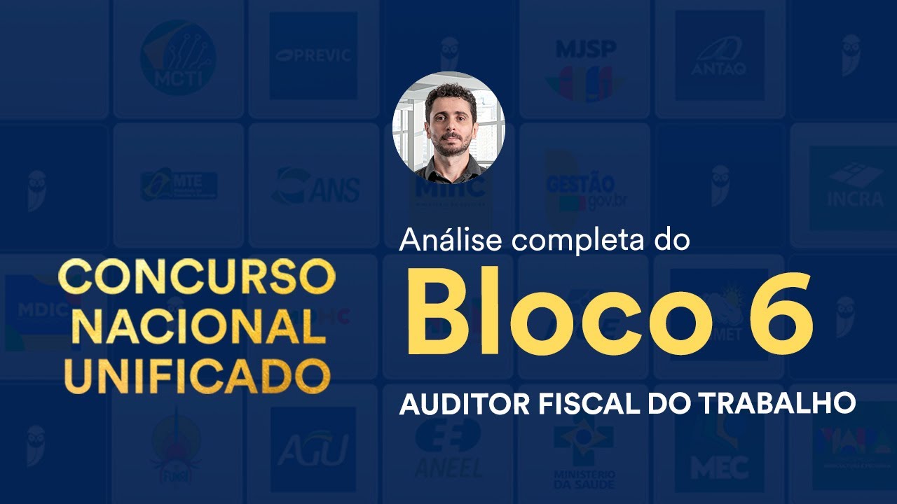 CNU - Análise completa do Bloco 6: Setores Econômicos e Regulação