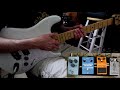 Metal Distortion Modded DS 1 Oil Can Skysurfer Four Pedal Rig Episode 1