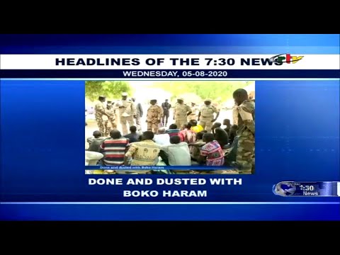 CRTV - THE 07:30 PM NEWS - (DONE and DUSTED with BOKO HARAM) - Wednesday 05th August 2020