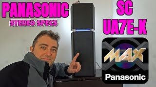 PANASONIC SC UA7E K | Biggest "Portable" Speaker In The WORLD | Airquake GODZILLA BASS | ASMR 4 Ears