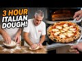 FASTEST Pizza Dough Recipe In 3 Hours Same Day Italian Pizza