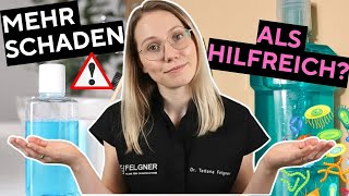 Mundspülung - Die Gefahren und wann sie sinnvoll ist!