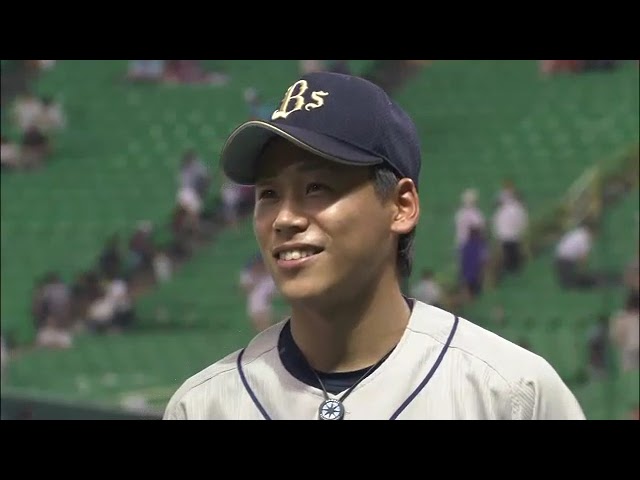 バファローズ・森本将太投手ヒーローインタビュー7月12日 福岡ソフトバンクホークス 対 オリックス・バファローズ