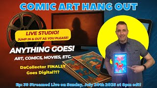 Comic Art Hang Out #39 - Analog to Digital: Old School Goes New School?