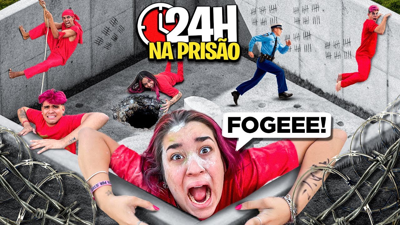 PASSAMOS 100 HORAS NA PRISÃO *Grupo dos rosa