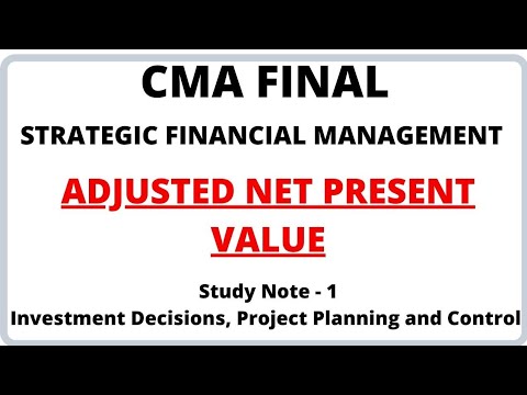 SFM | Strategic Financial Management | CMA Final | CMA Junction
