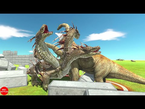 HYDRA vs ALL UNITS! Who's stronger? -ARBS  Animal Revolt Battle Simulator