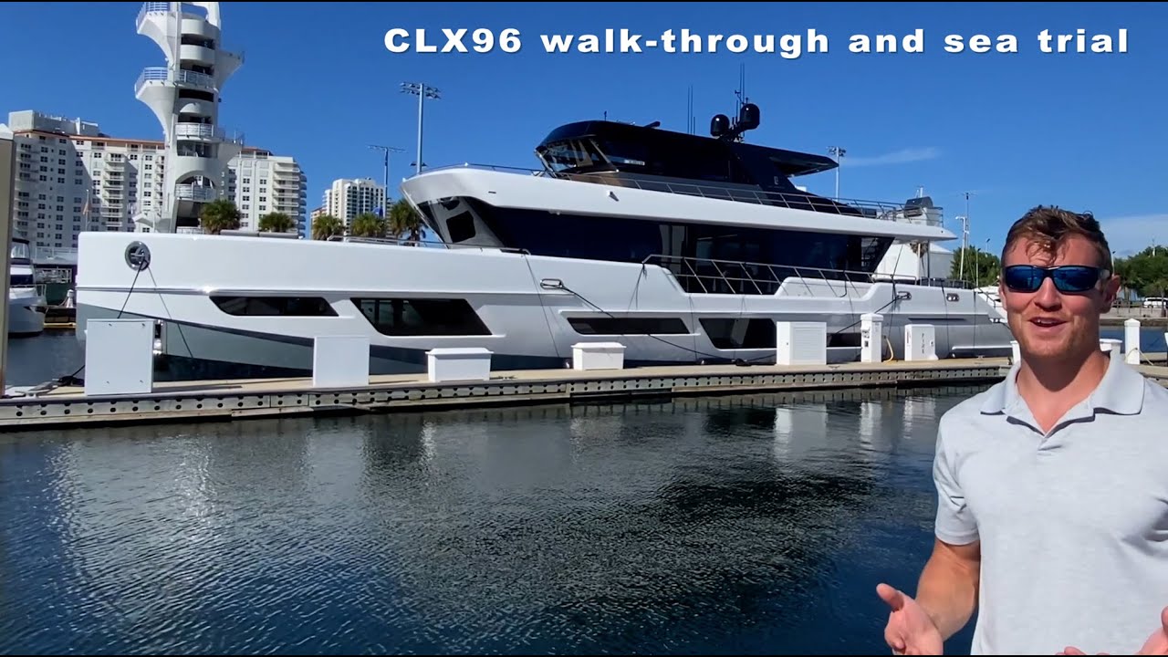 CLX96 Walk Through and Sea Trial