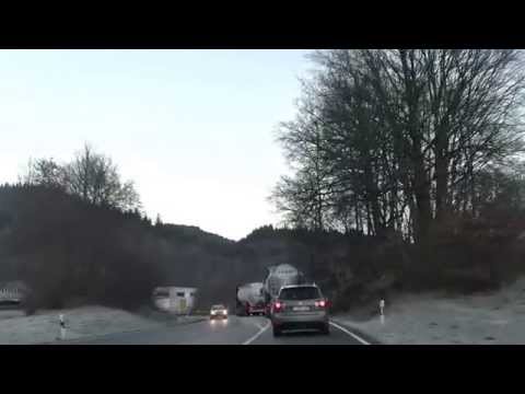 Fahrt von Zell im Wiesental nach Schönau