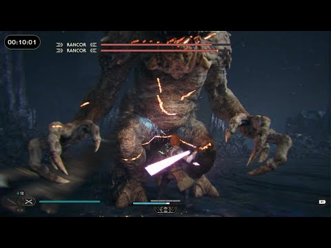 STAR WARS Jedi: Survivor Double rancor fight easy mehod Jedi Master