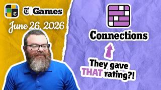 I'm shocked! | NYT Connections June 26, 2026