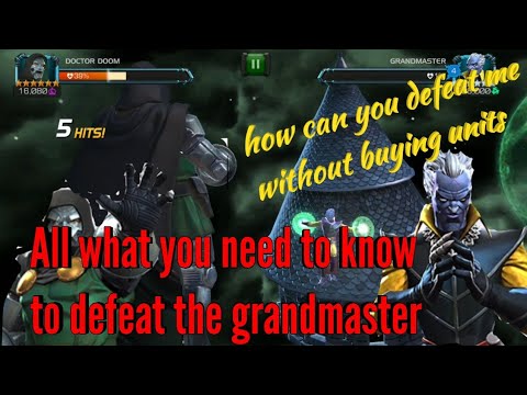 A simple guide to defeat the grandmaster