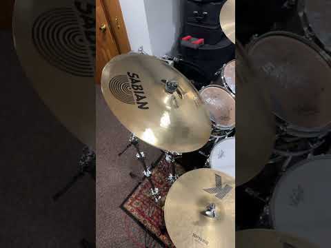 Sabian 17" AAX Stage Crash Cymbal 1993 - 2001 - Brilliant image 6