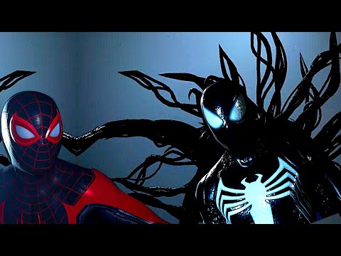 Miles Reacts to Spider-man 2 Venom suit tentacles
