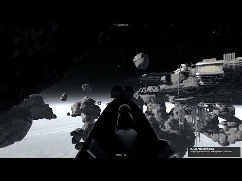 Trying Out The Capital Ship + Nuclear Launcher In End Game Marauders