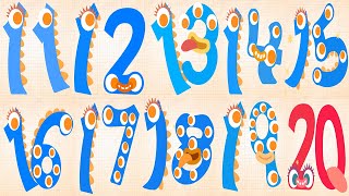 Meet The Numbers Friends - Play And Learn Numbers 11 - 20 - Fun Educational Games For Children