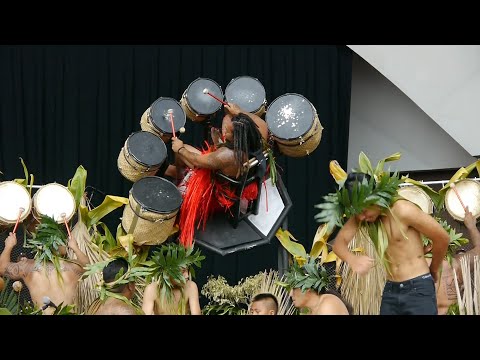 Here Tama Nui HIH 2013 drumming