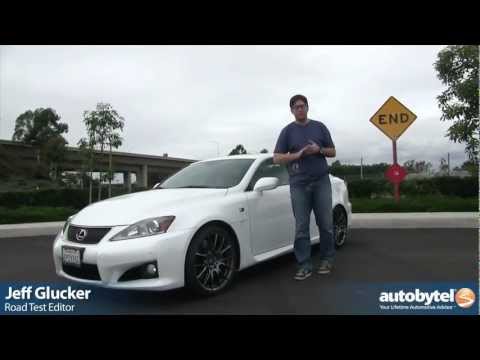 2013 Lexus IS F Test Drive & Luxury Sports Sedan Video Review
