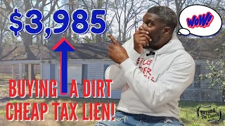 Buying Dirt Cheap Tax Liens  #taxliens #taxdeeds #cheaphouse #realestate #delinquentpropertytaxes