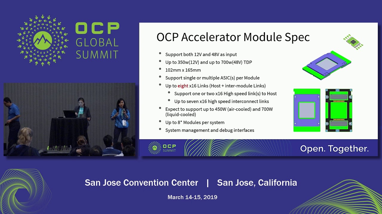 OCPSummit19 - EW: HPC & GPU/FPGA Technology - OCP Accelerator Module OAM