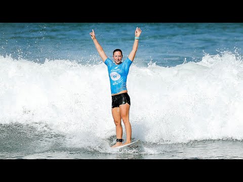 World surf champion Tyler Wright takes title at final event of season