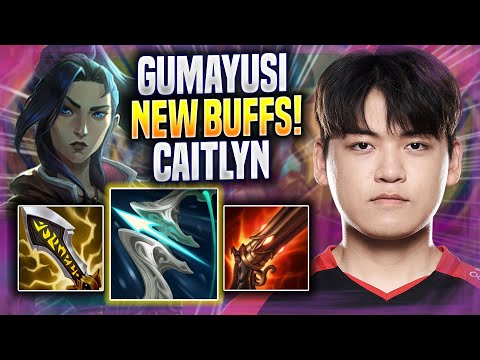 GUMAYUSI SHOWS WHY CAITLYN IS BROKEN WITH NEW BUFFS! - T1 Gumayusi Plays Caitlyn ADC vs Heimer!