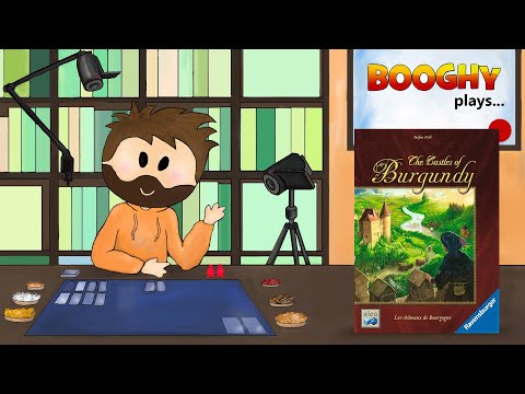 Booghy plays... Castles of Burgundy(2p, Rules, Playthrough, Review)