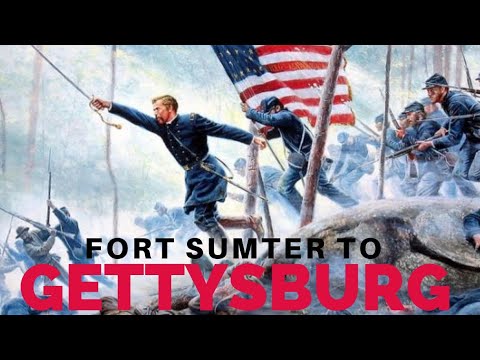 Civil War Doc. - "Fort Sumter to Gettysburg” - Official Trailer -