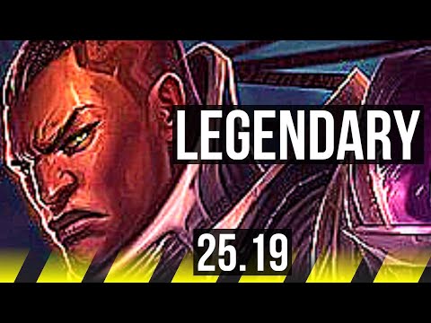 LUCIAN & Rell vs CAITLYN & Pyke (ADC) | 17/3/7, Legendary | KR Master | 25.19