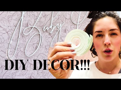 DIY PARTY DECOR 2020 | MASSIVE Photo Backdrop | AMAZON Balloon Garland | CHEAP Copper Sign Holder