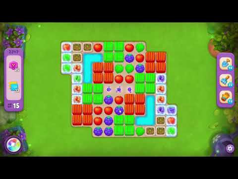 Gardenscapes 2347 Super Hard Level - 16 moves - NO BooSTERS