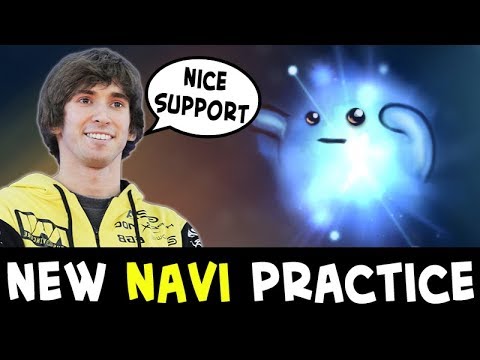 New NaVi practice — Dendi and RodjER double mid