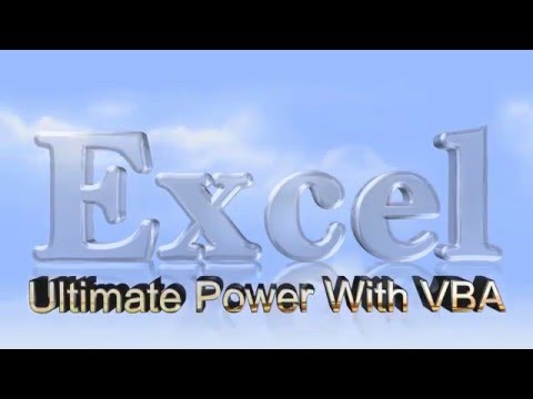 Excel Ultimate Power with VBA