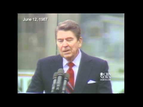 Reagan's "Tear down this wall" speech, 1987