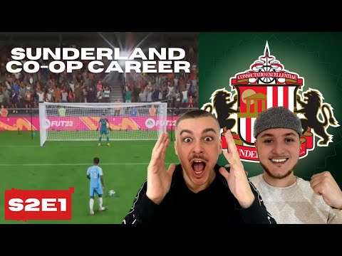 WE ARE IN THE PREMIER LEAGUE! 🤩 | FIFA 23 Co-Op Sunderland Career Mode S2 EP1