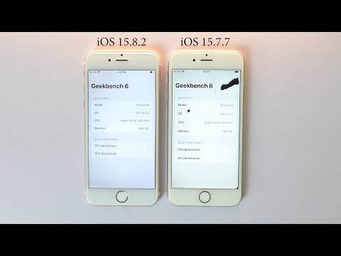 iOS 15.7.7 Vs iOS 15.8.2 – Is it Any Better Speed Test on iPhone 6s